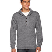 Unisex Shawl Collar Rugby